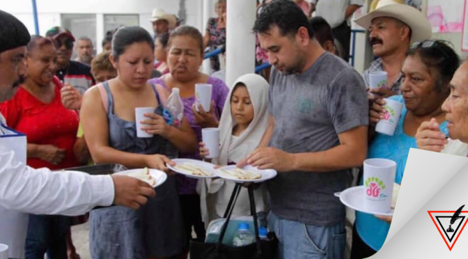 DIF Tamaulipas continúa llevando alimentos a hospitales
