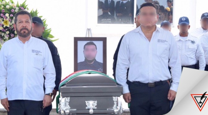 Despiden con honores a Policía Estatal