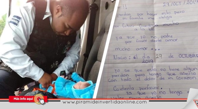 Abandonan a bebé en una caja en Morelia