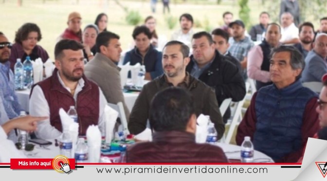 El senador Villareal Anaya invita a empresarios apoyar la Cuarta Transformación