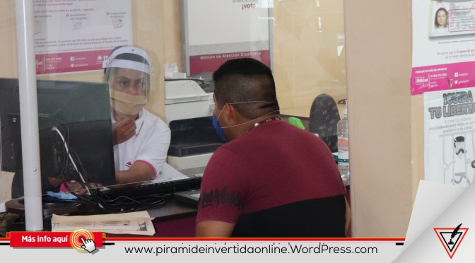 INE INVITA A LA CIUDADANÍA A RECOGER SU CREDENCIALEL PLAZO SE AGOTA