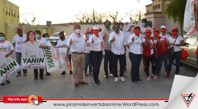 Población solicita un cambio urgente en el gobierno: Yanin García