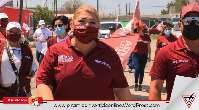 Adriana Lozano: “En MORENA manda el pueblo”