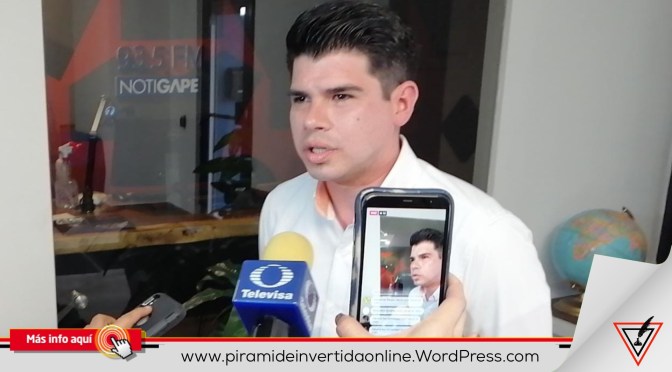 <em>Exhorta Carlos Augusto González al Congreso del Estado para que respeten y cumplan con la Constitución de Tamaulipas.</em>