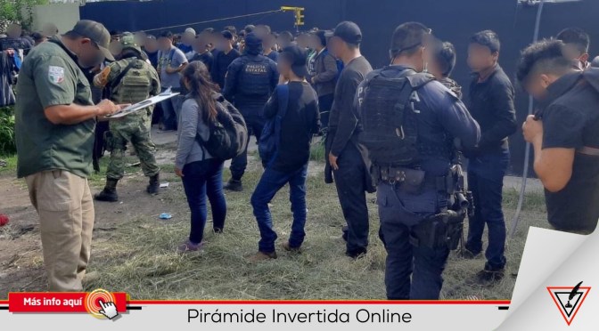 Encuentran y lideran a 110 migrantes centroamericanos en la frontera de Tamaulipas