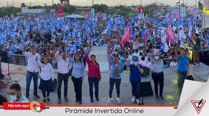 Ivett Presidenta, impresionante cierre de campaña