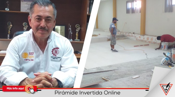 Mejoran condiciones del CBTIS135 en Matamoros