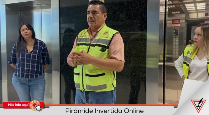 <em>Personal brigadista de gobierno se capacita en rescate en elevadores</em>