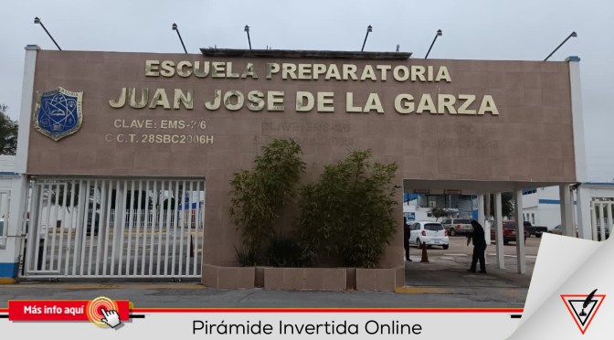 La Prepa Juan José de la Garza extiende sus días de inscripción.