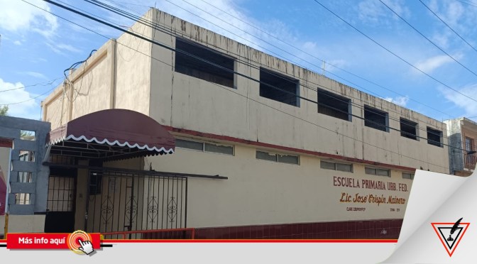 La Primaria «José Crispín Mainero» requiere del apoyo de Tránsito Local.