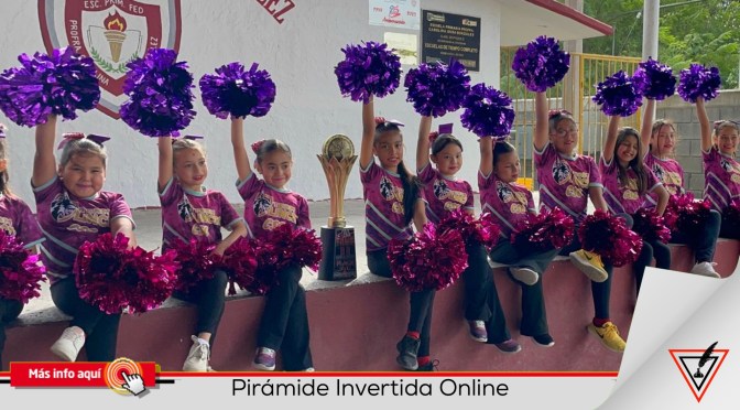 Celebración en la Escuela Primaria Carolina Sosa por el Triunfo de su Equipo de Porristas
