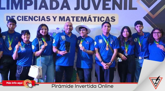 Estudiantes de Colegios de Bachilleres de Tamaulipas ganan oro en Olimpiada Juvenil.