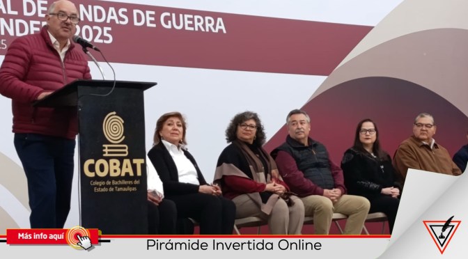 Alumnos del Cobat 22 ganan certamen estatal de Bandas de Guerra y Escoltas.