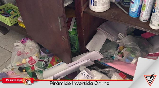 En Matamoros los robos a las escuelas no cesan.