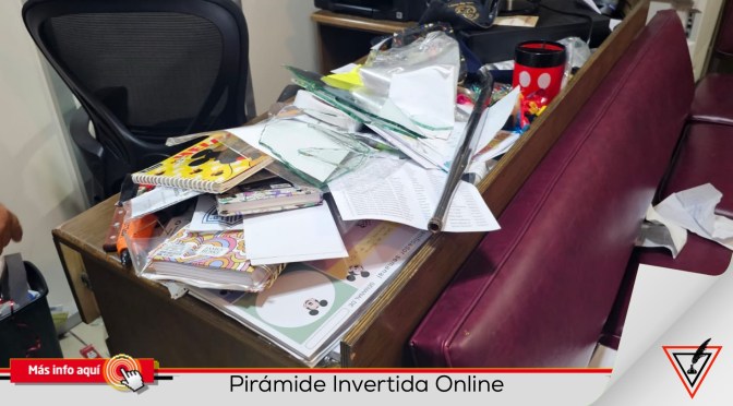 Otra vez roban en las escuelas de Matamoros.