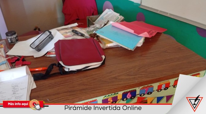 Ahora en vacaciones, en el JN «Carolina Balboa» de Matamoros robaron por seis ocasiones.